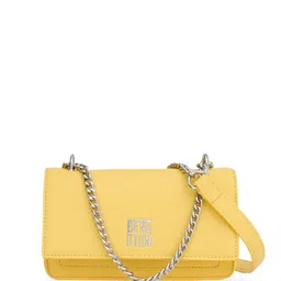 United Colors of Benetton PU Structured Sling Bag-19