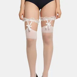 Da Intimo Women Semi-Sheer Stockings-95