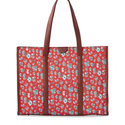 TEAL BY CHUMBAK Women Printed Tote Bag-22