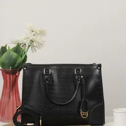 Bagsy Malone PU Structured Tote Bag-33