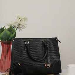 Bagsy Malone PU Structured Tote Bag-image-73