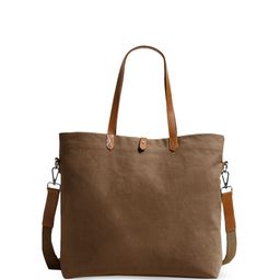 DailyObjects Structured Oversized Cotton Tote Bag image 1