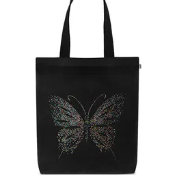MASQ Multicoloured Embellished Structured Tote Bag-image-24