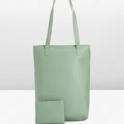 Caprese Solid Structured Tote Bag-1