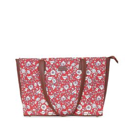 ZOUK Floral Printed Structured Tote Bag image 2