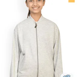 BAESD Girls Pack Of 2 Fleece Lightweight Bomber Jacket-image-57