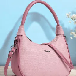 Exotic Textured Swagger Hobo Bag-7