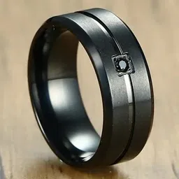 MEENAZ Men Silver-Plated Textured Finger Ring-image-83