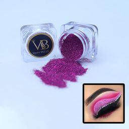 Veoni BELLE Power Shimmer Illuminator Eyeshadow Glitter - Sahpire pink  -5g-3