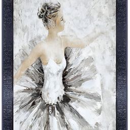 PnF Black & Grey Wooden Painting Wall Art-image-95