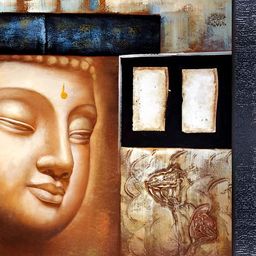PnF Black & Brown Glass Religious Wall Art-image-89