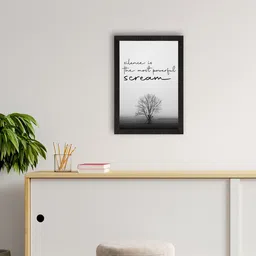 eCraftIndia White Motivational Quote UV Art Wall Painting-image-78
