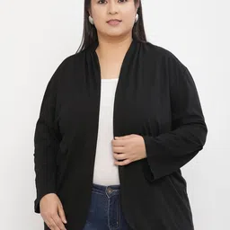 UnaOne Open Front Pure Cotton Shrug-14