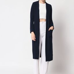 Orchid Blues Women Longline Shrug-image-85