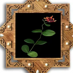 PnF Brown & Black Wooden Floral and Botanical Wall Art-image-95