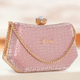 Exotic Textured Suede Half Moon Sling Bag-54