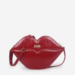 ROVOK Red Textured PU Structured Handheld Bag-image-22