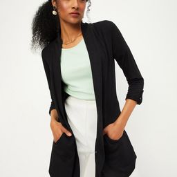 max Acrylic Open Front Shrug-43