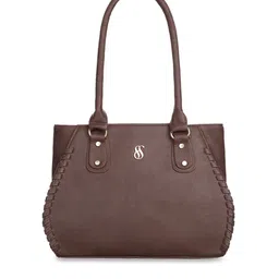 Fostelo Embellished PU Structured Shoulder Bag-15