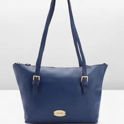 Hidesign Leather Structured Shoulder Bag-10