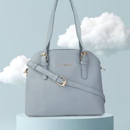 Lino Perros Blue Solid Shoulder Bag-17