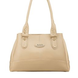 Fostelo Beige Solid Shoulder Bag-image-74