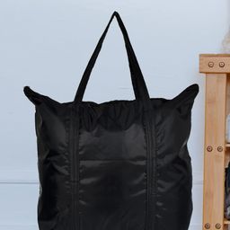 Kuber Industries Black Set Of 2 Shopper Shoulder Bag-27