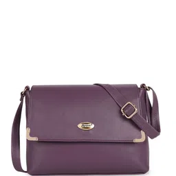 Lancer Women Solid Vegan Leather Crossbody Sling Bag-image-81