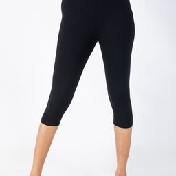 indian flower Three-Fourth Length Capri Leggings-image-47