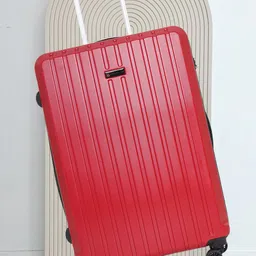 SWISS MILITARY Textured Hard-Sided Large Trolley Bag-21