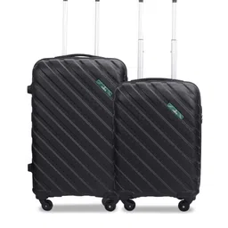 THE CLOWNFISH Armstrong Luggage Set Of 2 Hard Sided Trolley Bag-image-64