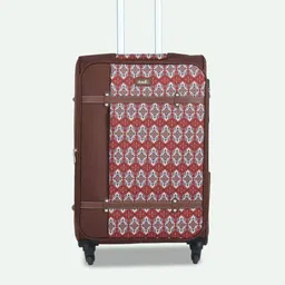 ZOUK Set of 2 Agra Durrie Saira Trolley Bag (Cabin + Medium) image 1