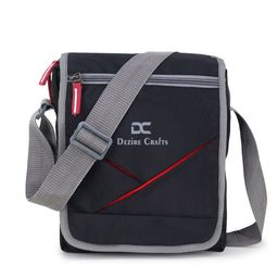Dezire Crafts Black & Grey Cross Body Messenger Bag-16