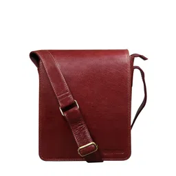 CALFNERO Men Maroon Messenger Bag-picture-8
