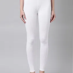 Souchii Mid-Rise Ethnic Ankle-Length Leggings-image-29