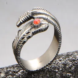 VIEN Men Stainless Steel Finger Ring-image-49