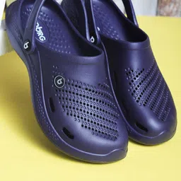 Koburg Men Self Design Rubber Clogs-picture-18