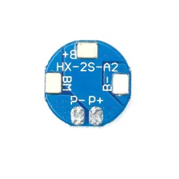 HX-2S-A2 Circular 2S 8.4V BMS 18650 Lithium Battery Protection Plate image 2