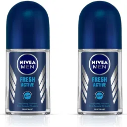 Fresh Active Long Lasting Deo Roll On for Men (25ml X 2) Deodorant Roll-on - For Men-2