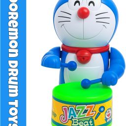 Dancing Musical Drum Toy - Key Operated - Fun Toy for Kids (Hello Doremon)-image-18