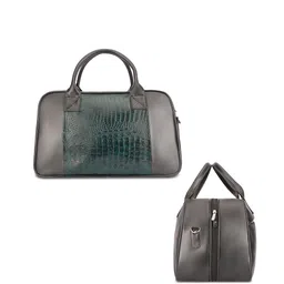 THE CLOWNFISH Textured Duffle Bag image 2
