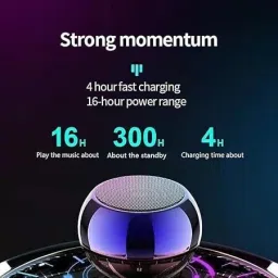 OCEAN THREEZ M4 Speaker 10 W Bluetooth Laptop/Desktop Speaker image 4
