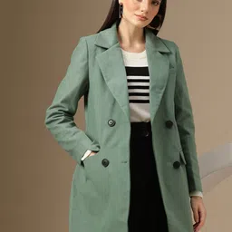 chemistry Polyester Coat For Women-picture-43