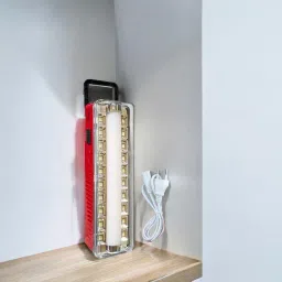 Led Emergency Lantern With Mobile Charging-Point255-VRBL1398 10 hrs Lantern Emergency Light-25