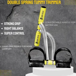 battlestar Double Spring Tummy Trimmer for Ab Training, Body Tone & Adjustable Jumping Rope Ab Exerciser image 4