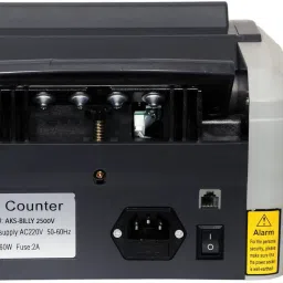 CASHSTAR AKS BILLY 2500V Semi Value Cash Counter with UV, MG, IR, MT Fake Note Detection Note Counting Machine image 4