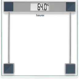 Beurer GS 11 Glass Bathroom weight Scale with Transparent LCD Digital Display- Pack 1 Weighing Scale-image-17