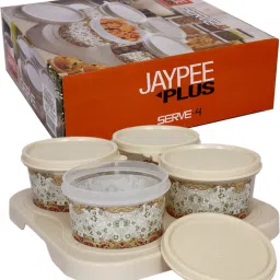 jaypee plus Serve 4 Ivory Tray, Container Serving Set image 5