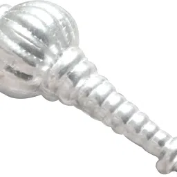 Pure Silver gada/mace for Lord Hanuman, Weapon of Bajrangbali Hanuman Decorative Showpiece - 4 cm-picture-30