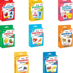 Big Flash Cards for Kids (Set of 8): Fun Learning & Educational Toy - 256 Cards-3